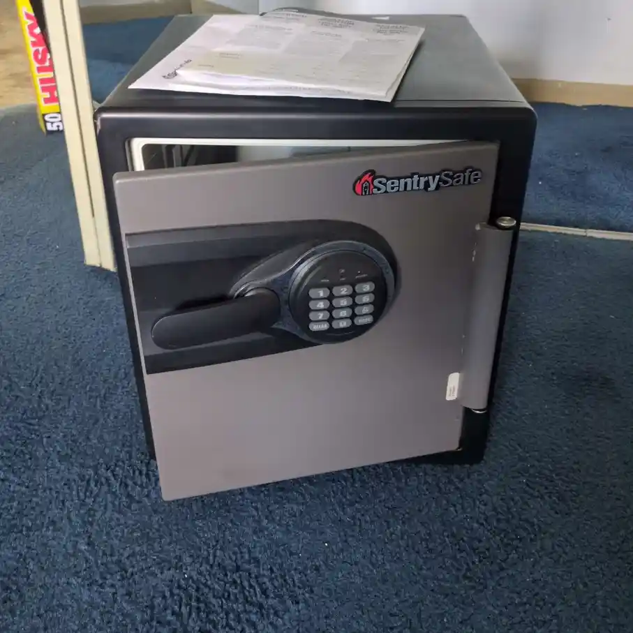 Sentry Safe Metal Rusted CTBids