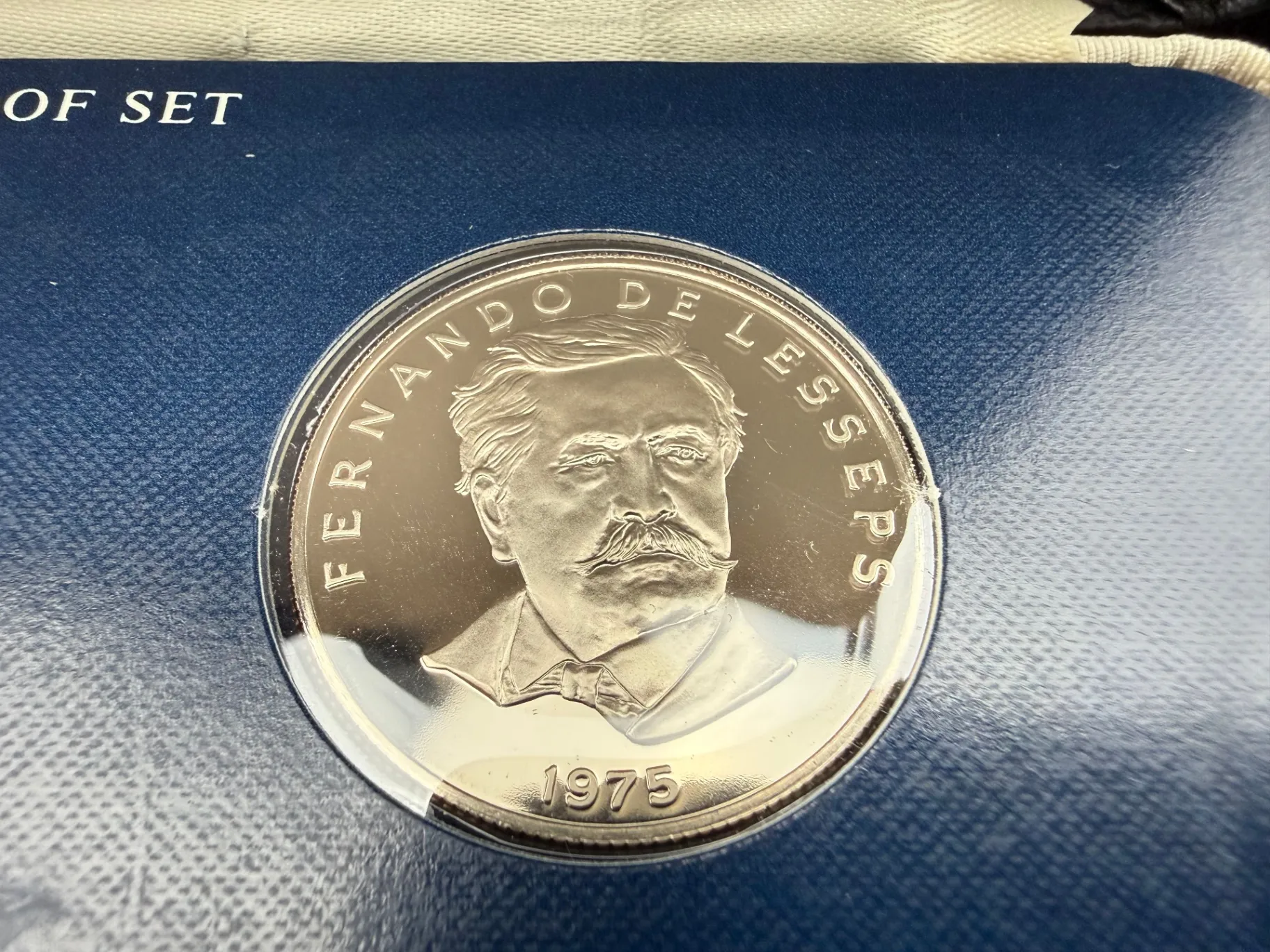 1975-Panama-Silver-Proof-Set-Franklin-Mint-9-Coin-Set-With-COA