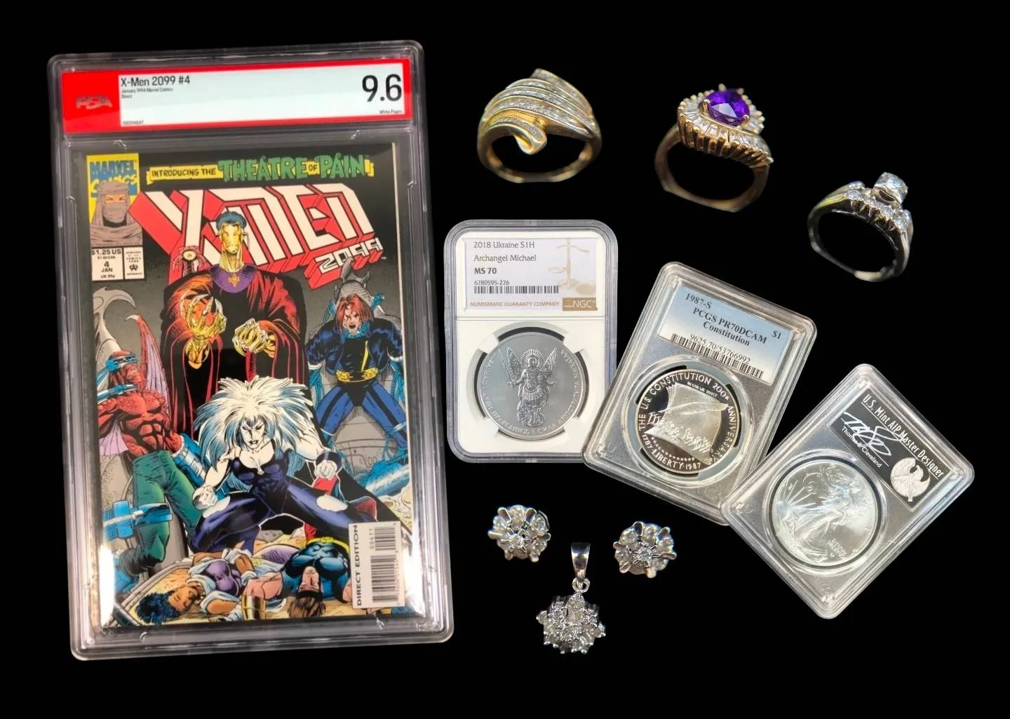 古い通貨のタグ 4点セット Collector's Treasures Part 33 Online Auction - Ends 6/17
