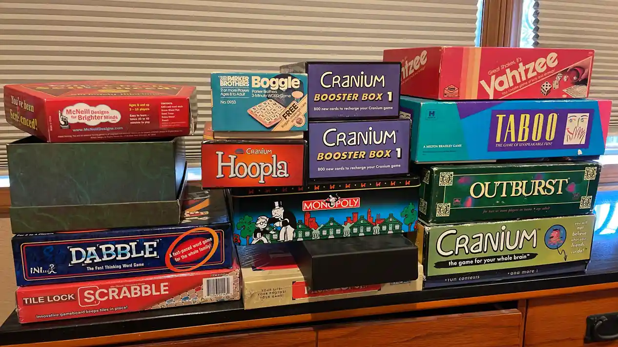 cranium booster box 2 Amazon.com: Board Game & 800 Cards 1 (2 Items) : Toys & Games hours of outrageous fun Cranium Booster Box 2 -