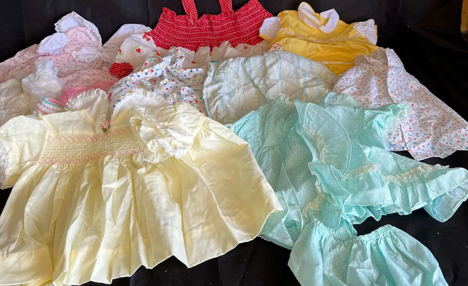 vintage dress lot 60s Pail Green Mint Slip With Lace Detailing By Vanity Fair 60s White Slip Dress Featuring